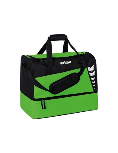 SIX WINGS Sports Bag with Bottom Compartment