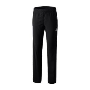 Pants with full-length zip